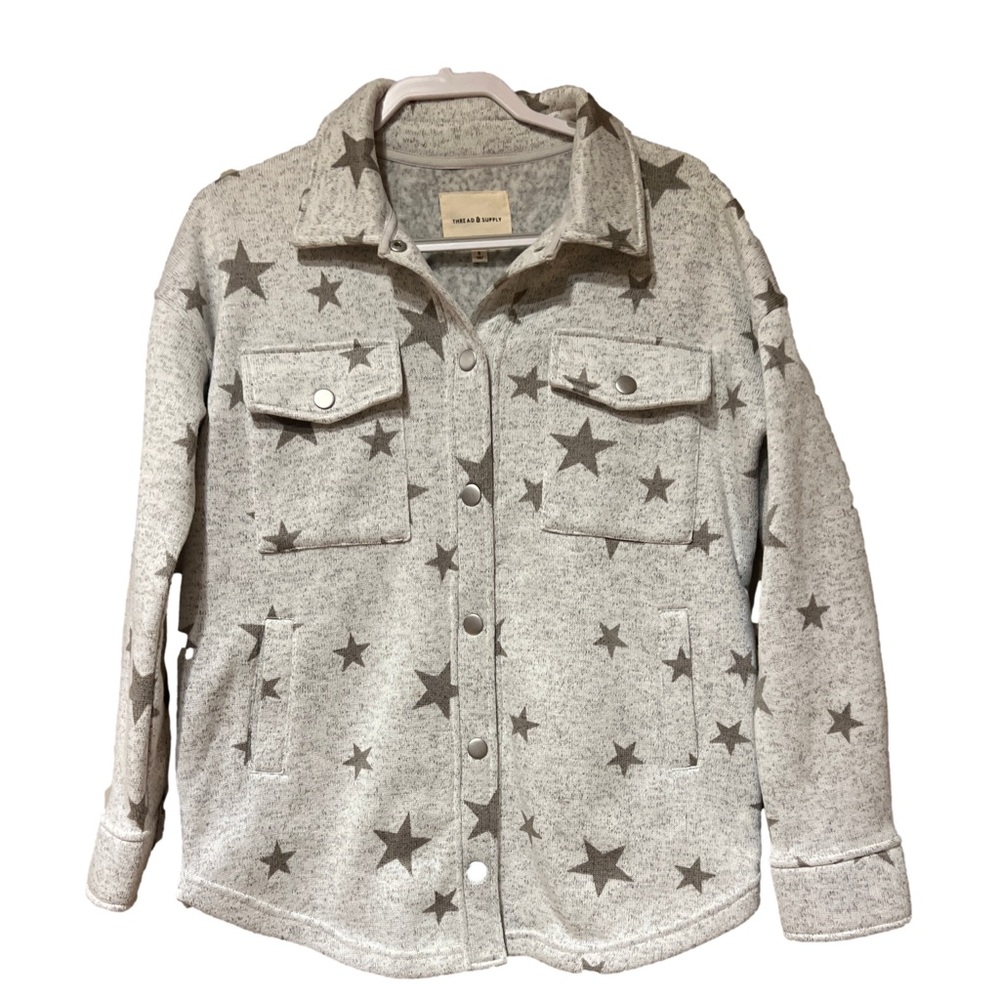 Thread & Supply lined Shacket